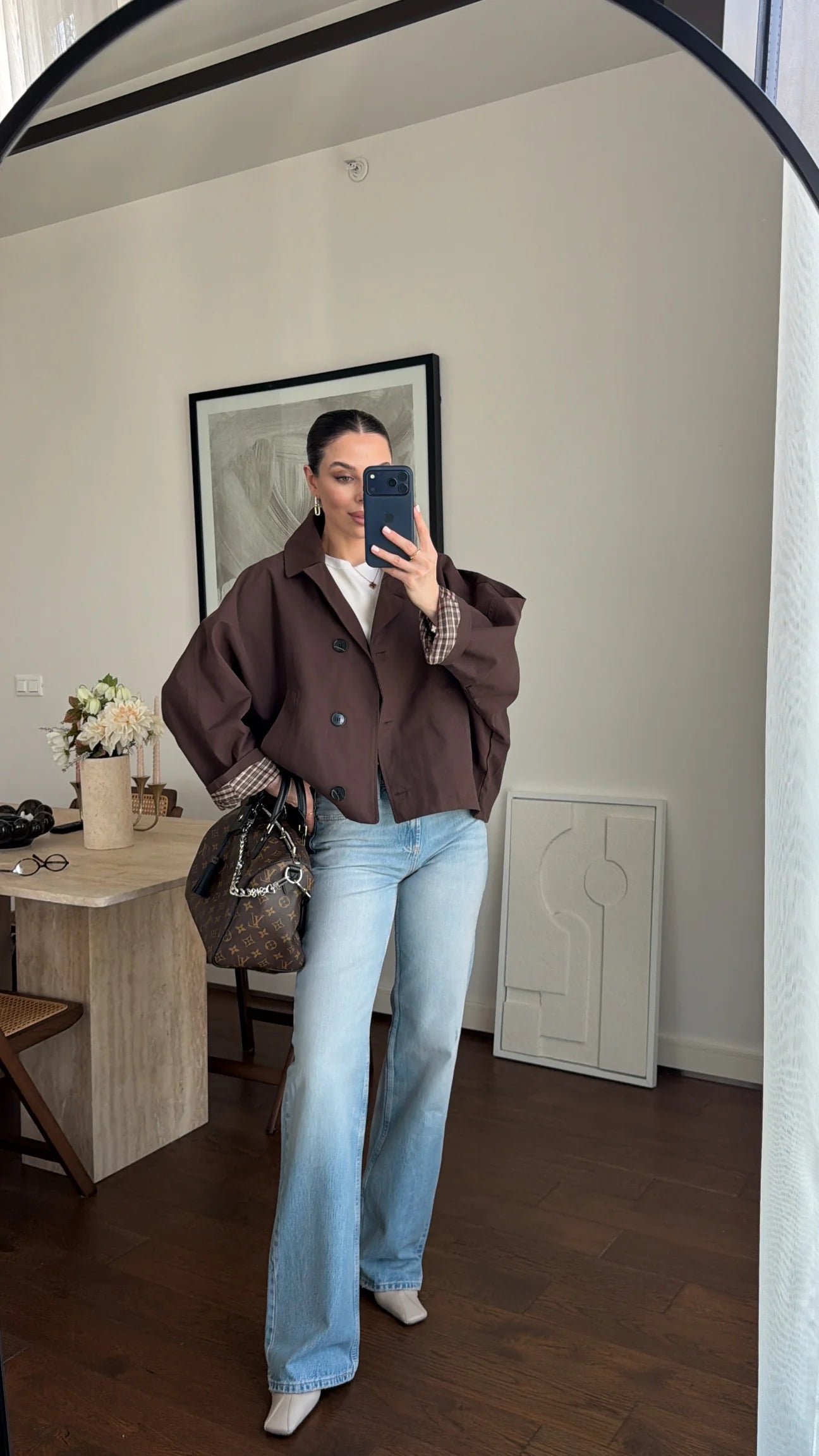 Kratki mantil sa postavom