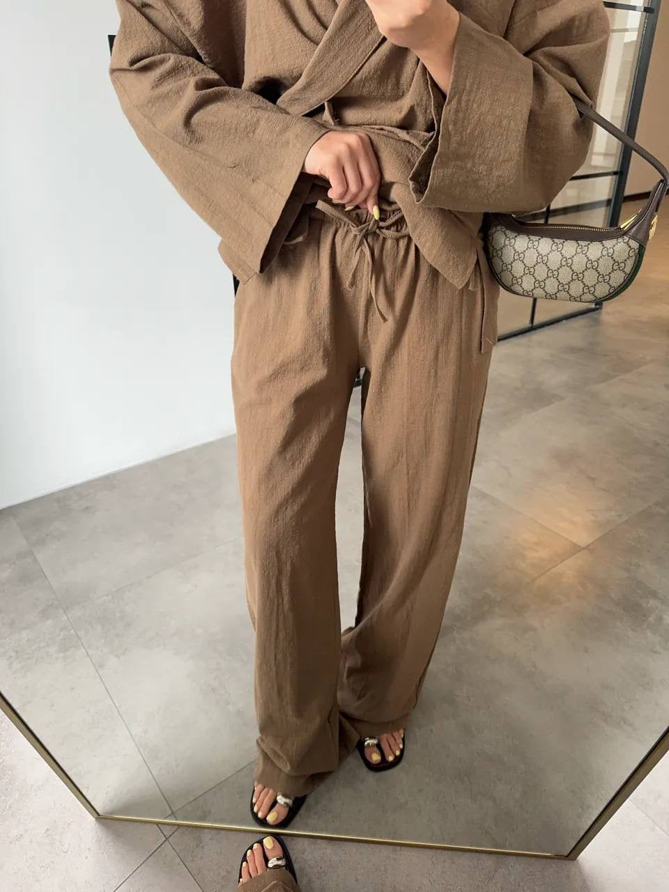 Kimono set u braon boji 💫
