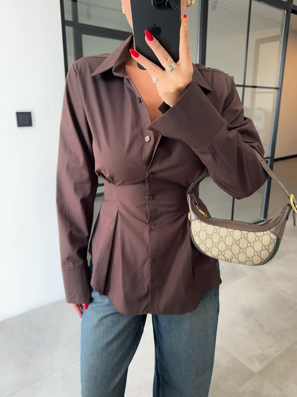 Košulja strukirana 🤎