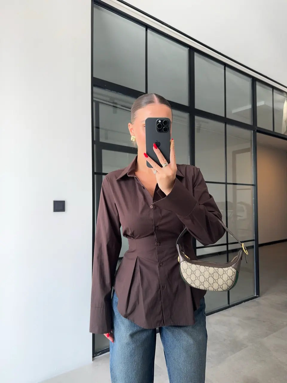 Košulja strukirana 🤎