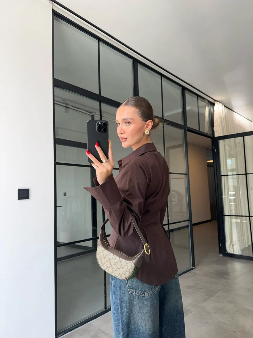 Košulja strukirana 🤎